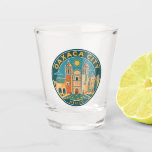 Oaxaca City Mexiko Schnapsglas