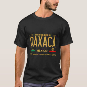 Oaxaca Mexico License Plate Ästhetische Oaxaca T-Shirt