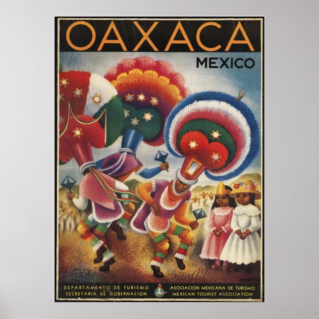 Oaxaca Mexico Poster (Vorne)