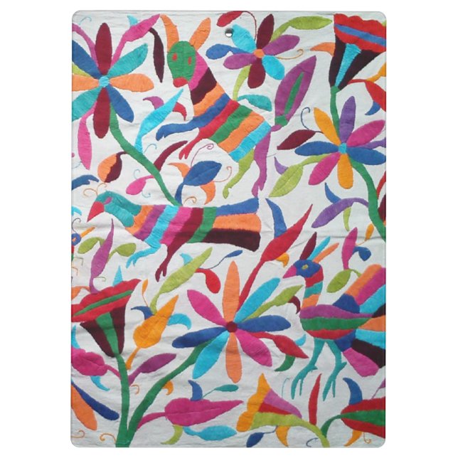 Oaxaca Mexiko mexikanisches hispanisches Klemmbrett (Rückseite)