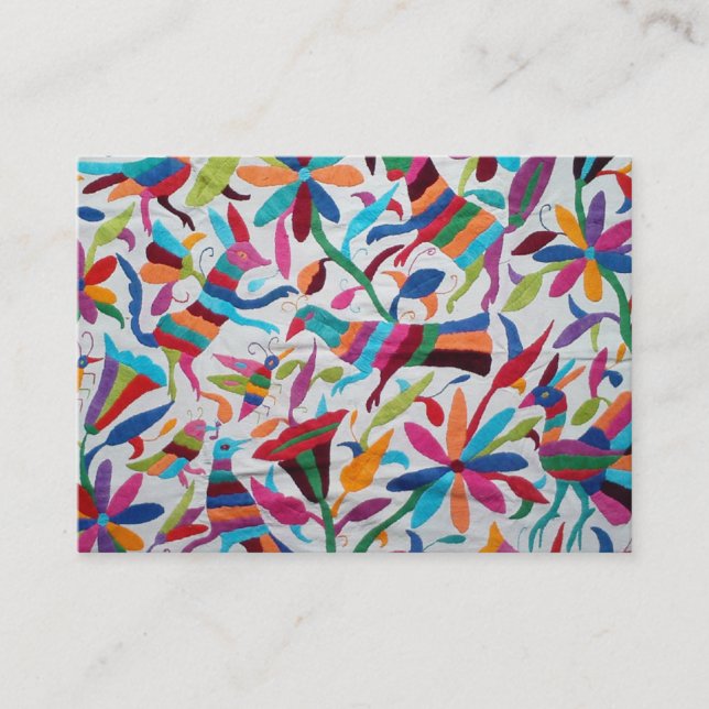 Oaxaca Mexiko mexikanisches hispanisches Visitenkarte (Vorderseite)