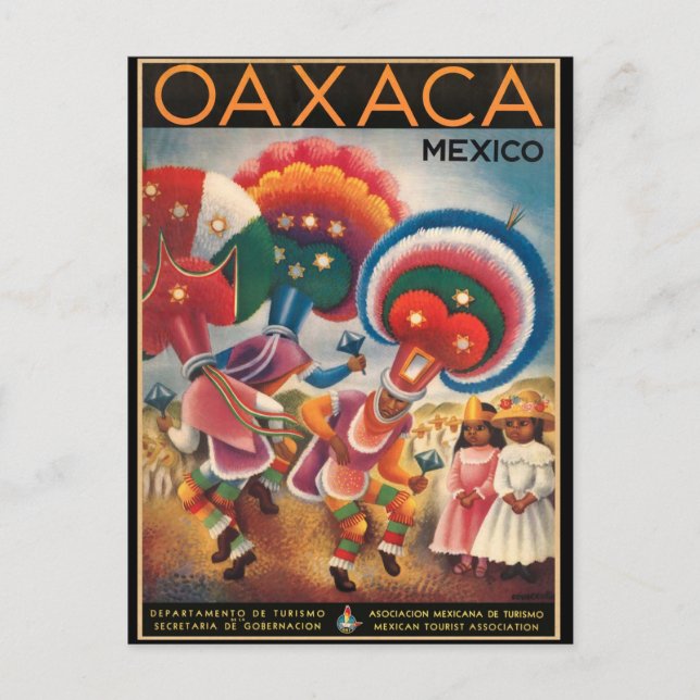 Oaxaca Postkarte (Vorderseite)