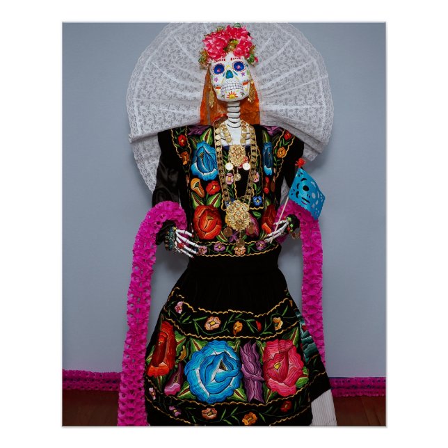 Oaxacan Calavera Catrina Poster (Vorderseite)