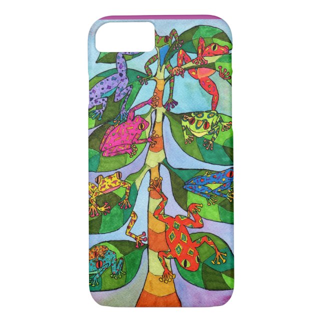 Oaxacan Frog Tree of Life Case-Mate iPhone Hülle (Rückseite)