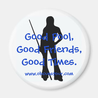 OB Cues Ladys 9-Ball Tour Magnet Kontur