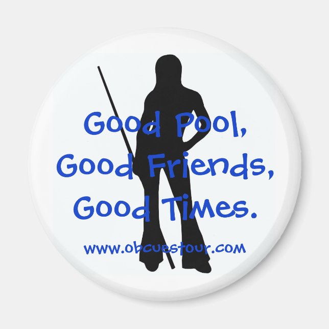 OB Cues Ladys 9-Ball Tour Magnet Kontur (Vorne)