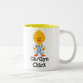 OB/GYN Küken-Tasse Zweifarbige Tasse