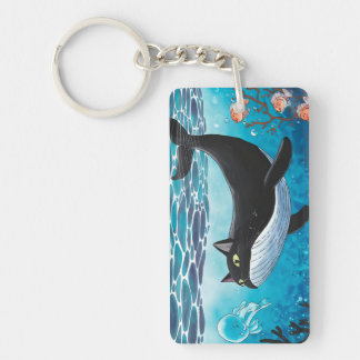 ob Katze im Ozean XD bleibe werden kann Schlüsselanhänger