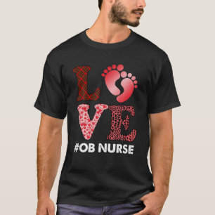 OB-Krankenversicherung Valentinstag liefern Arbeit T-Shirt