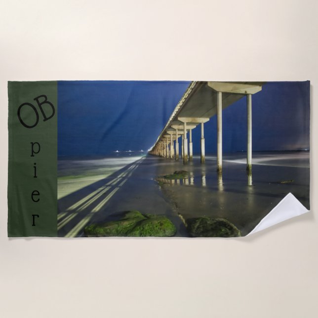 OB Pier Strandtuch (Vorderseite)