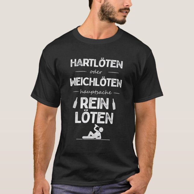 Ob weiches Löten oder Bremsen des Hauptsache I T-Shirt (Vorderseite)