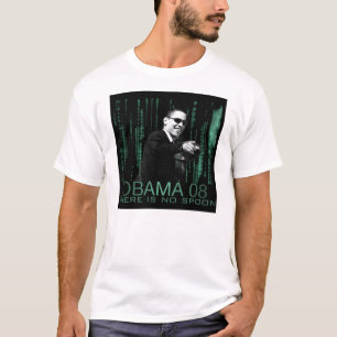 Obama 08: Es gibt keinen Löffel T-Shirt