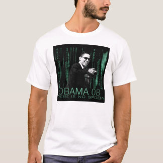 Obama 08: Es gibt keinen Löffel T-Shirt