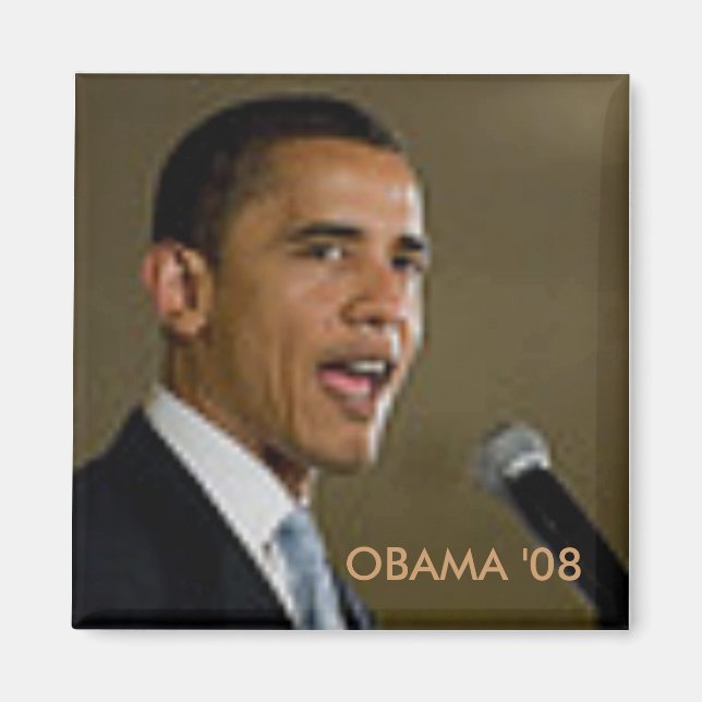 OBAMA '08 Magnet (Vorne)