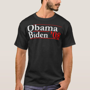Obama 08 Retro-Kampagne Obama Biden T-Shirt