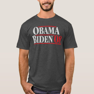 Obama 08 T-Shirt Retro-Kampagne Obama Biden