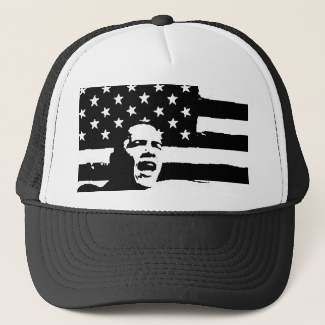 Obama '08 truckerkappe (Vorderseite)