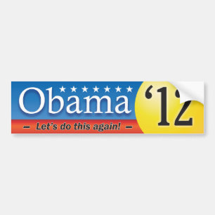 Obama '12 autoaufkleber