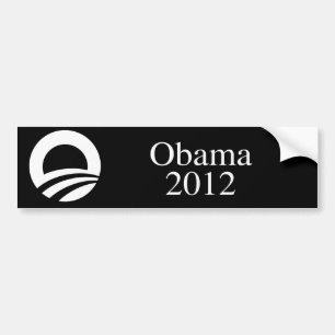 OBAMA 2012 - AUTOAUFKLEBER