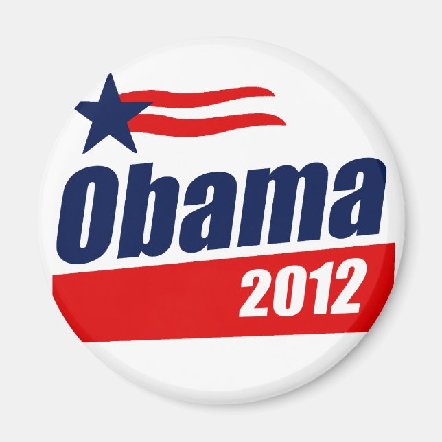 Obama 2012 magnet (Vorne)