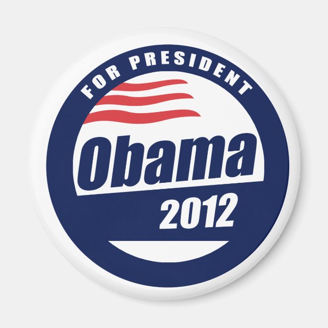 Obama 2012 magnet (Vorne)