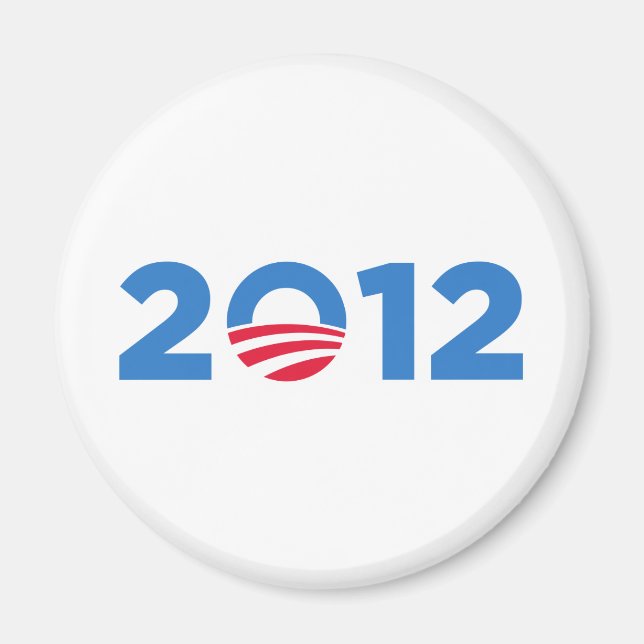 Obama 2012 magnet (Vorne)