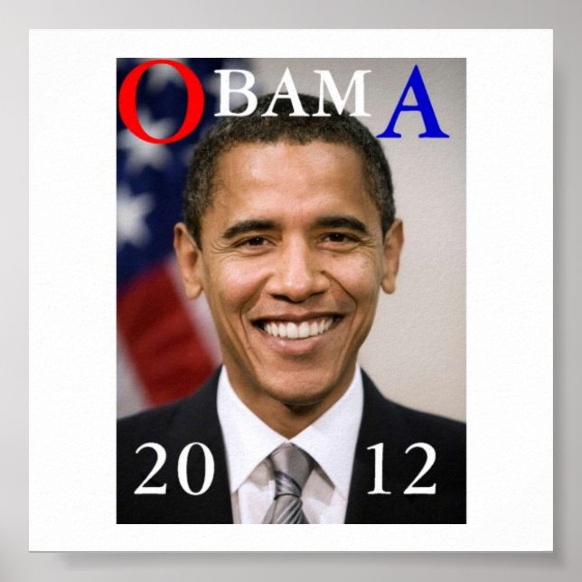 OBAMA 2012 POSTER (Vorne)