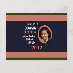 OBAMA 2012 POSTKARTE