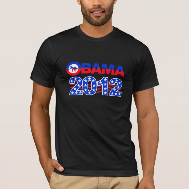 OBAMA 2012-Shirt T-Shirt (Vorderseite)