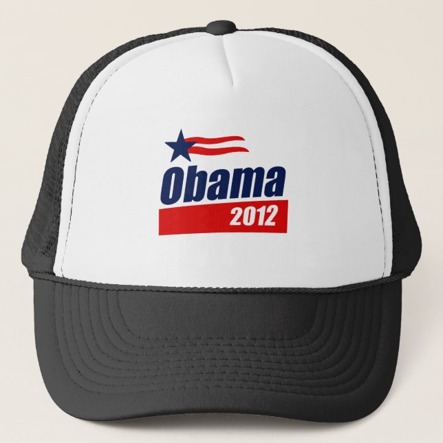 Obama 2012 truckerkappe (Vorderseite)