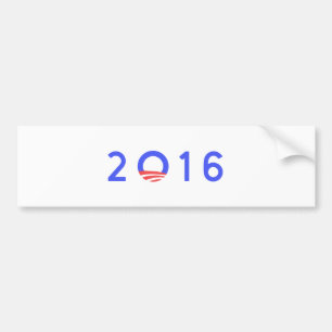 OBAMA 2016 AUTOAUFKLEBER