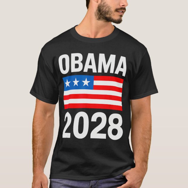 Obama 2028 2 T-Shirt (Vorderseite)