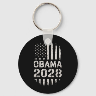 Obama 2028 America President Graphic Apparel Mens Schlüsselanhänger