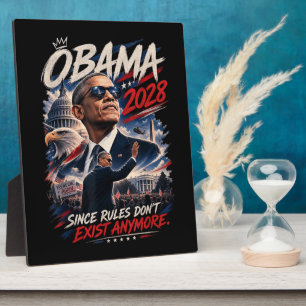 Obama 2028 Da Regeln nicht mehr existieren Fotoplatte