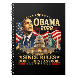 Obama 2028 Da Regeln nicht mehr existieren Notizblock