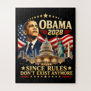 Obama 2028 Da Regeln nicht mehr existieren Puzzle