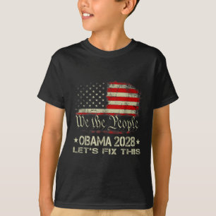 Obama 2028 für die Wahl zum Präsidenten 2028 T-Shirt