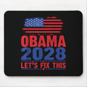 Obama 2028 Lasse, dieses Retro-Patriotic-Problem z Mousepad