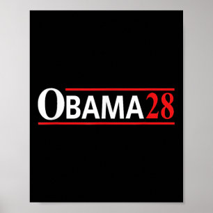 Obama 2028 Obama Für Präsident 2028 Obama Vintage Poster