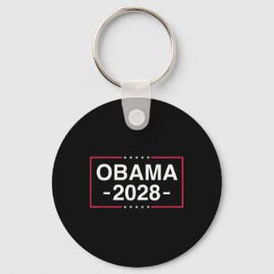 Obama 2028 Obama für Präsident amerikanische Flagg Schlüsselanhänger