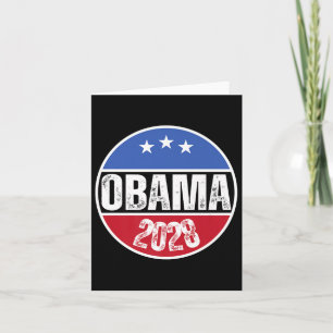 Obama 2028 Patriotic Protest Kundgebung für Präsid Karte