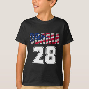 Obama 2028 Patriotic Protest Kundgebung für Präsid T-Shirt