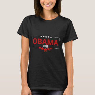Obama 2028 Retro Obama Präsident 2028 Obama 2 T-Shirt