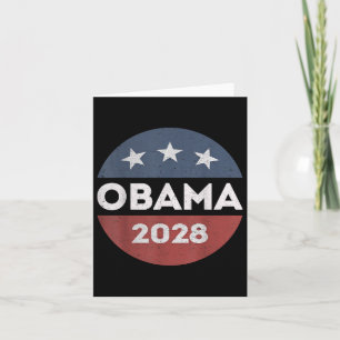 Obama 2028 Shirt Obama für Präsident Karte