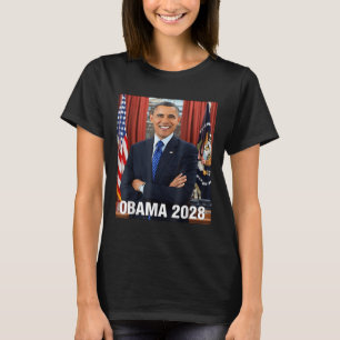 Obama 2028 Shirt Wahl Obama für Präsident 2028