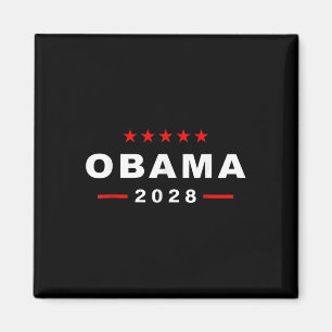 Obama 2028 Shirt Wahl Obama für Präsident 2028 Magnet