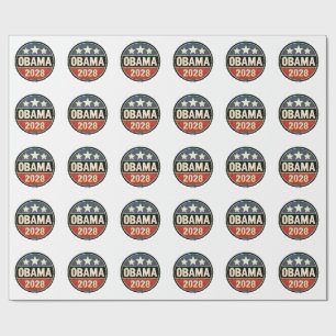 Obama 2028 US-Wahlpolitik Geschenkpapier