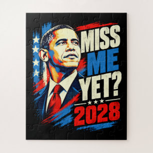 Obama 2028 Vermisst ihr mich schon Puzzle
