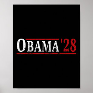 Obama 2028 Wähle Obama Zum Präsidenten 2028 Vintag Poster