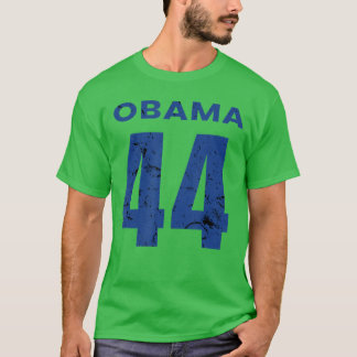 Obama 44 Bild mit Distressed-Effekt T-Shirt